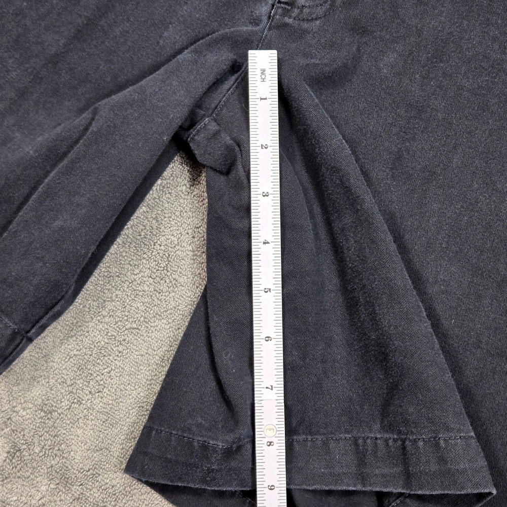 Chaps Ralph Lauren Chino Shorts‎ Mens 36 Navy Blue Good Cotton Flat Front 70901M - Picture 4 of 16